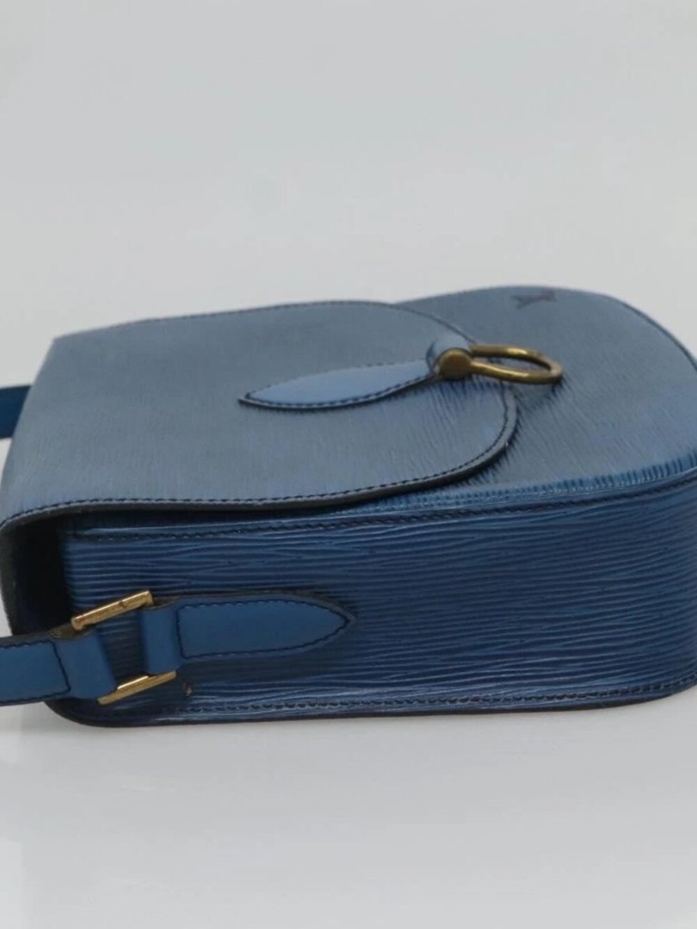 LOUIS VUITTON Epi Saint Cloud GM Shoulder Bag Toledo Blue - Picture 6 of 16